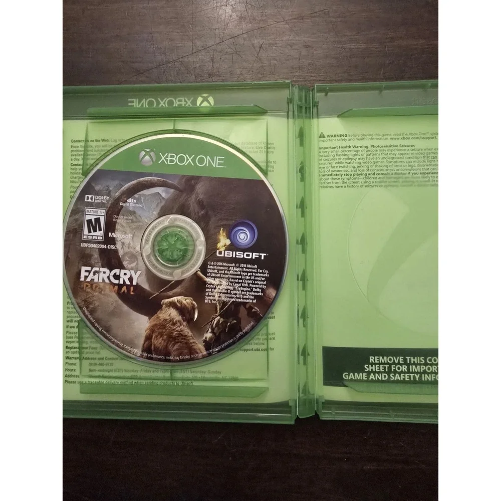 Far Cry Primal Ubisoft Microsoft‎ Xbox One.
